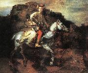 REMBRANDT Harmenszoon van Rijn The Polish Rider Norge oil painting reproduction